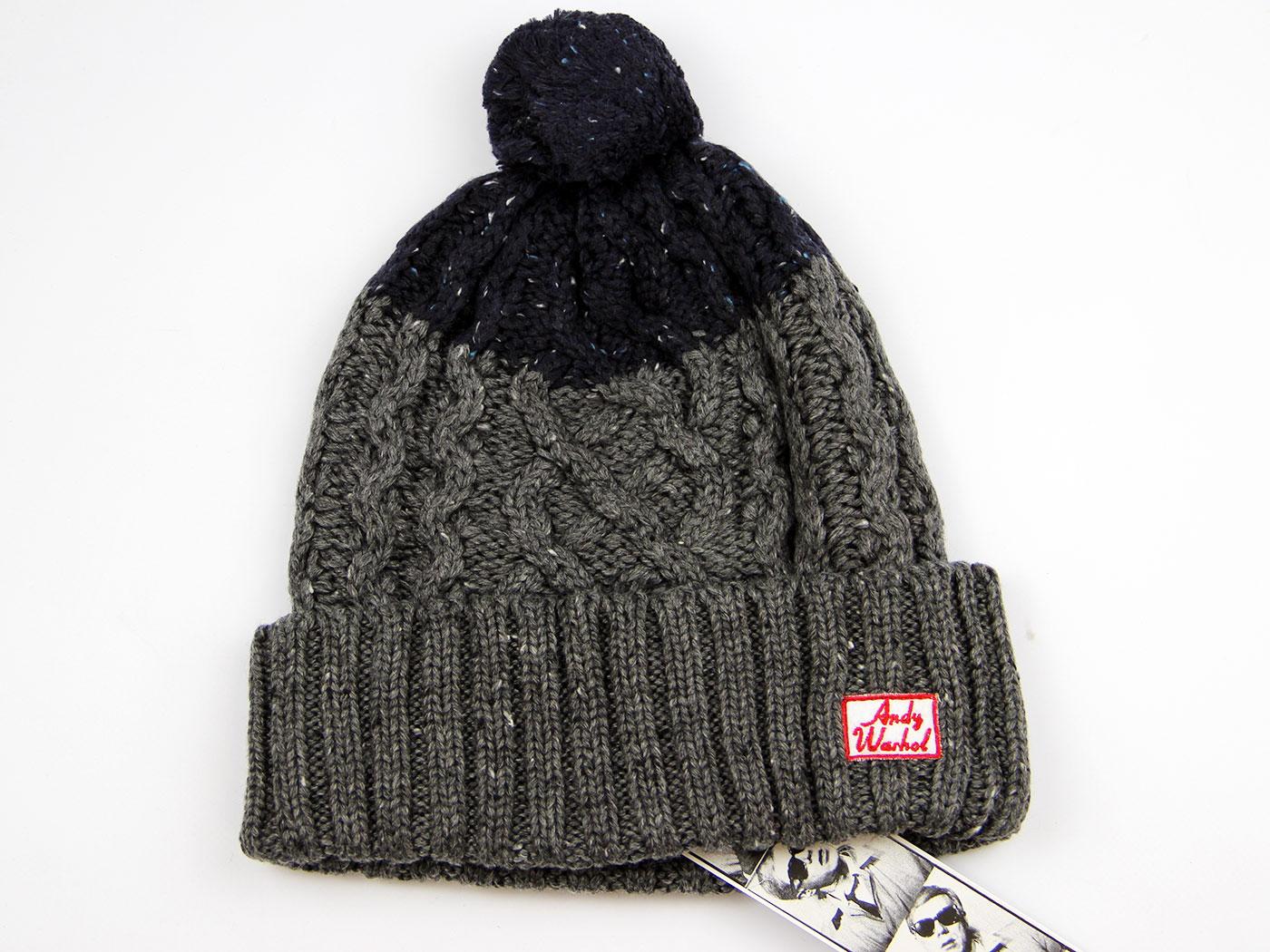 Fitzs ANDY WARHOL by PEPE JEANS Retro Bobble Hat 