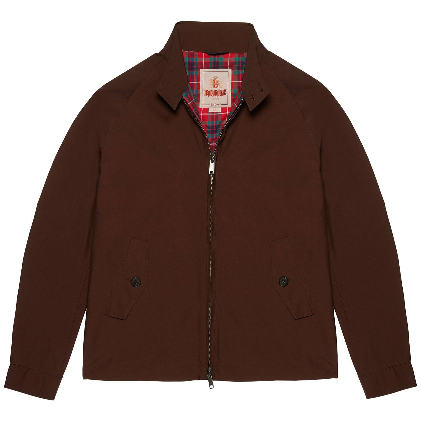 BARACUTA G4 Original Harrington Jacket BROWN CIGAR