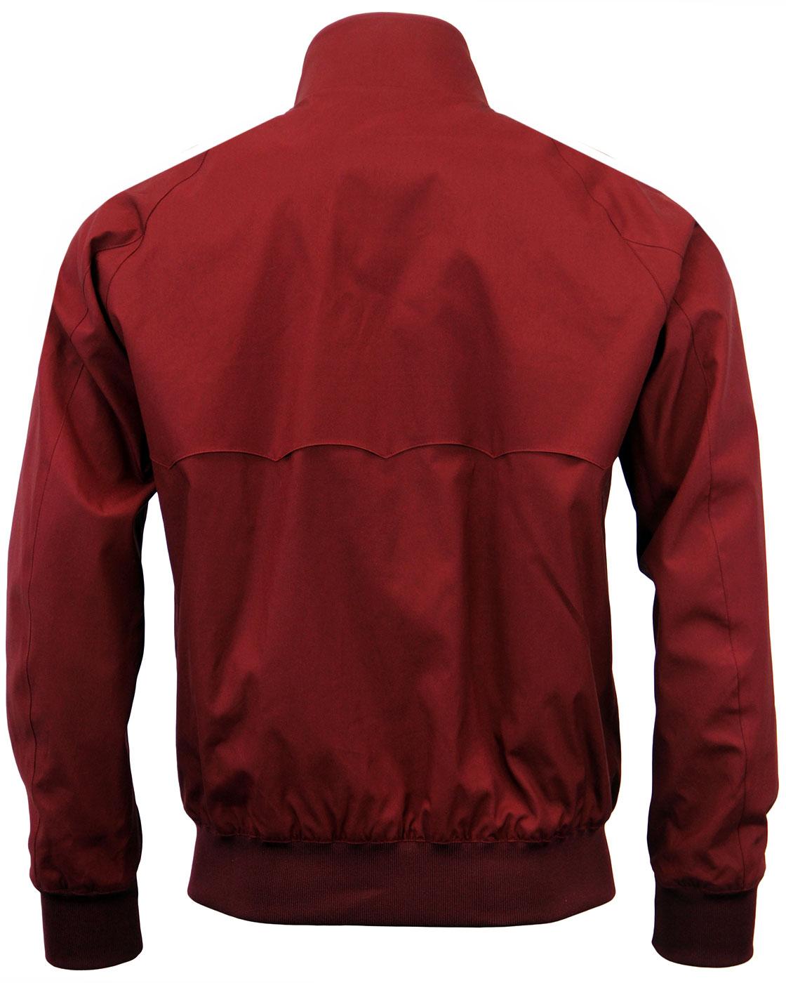 BARACUTA Archive G9 Made In England Retro Mod Harrington Burgundy