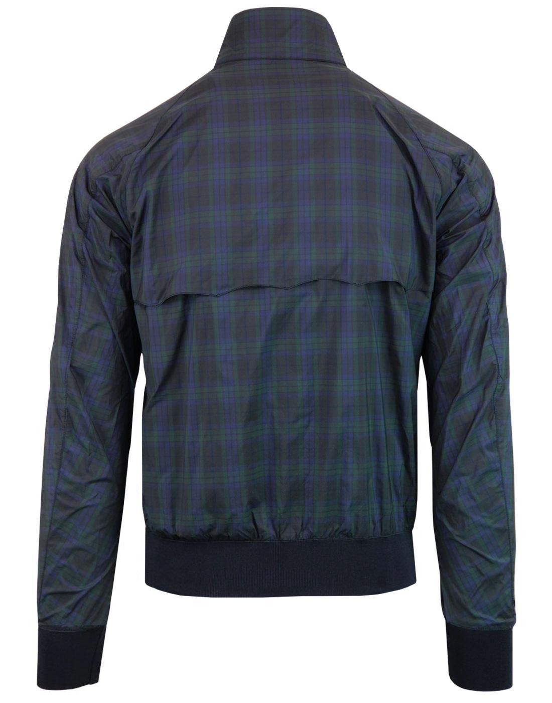 BARACUTA G9 Light Mod Blackwatch Tartan Harrington Jacket