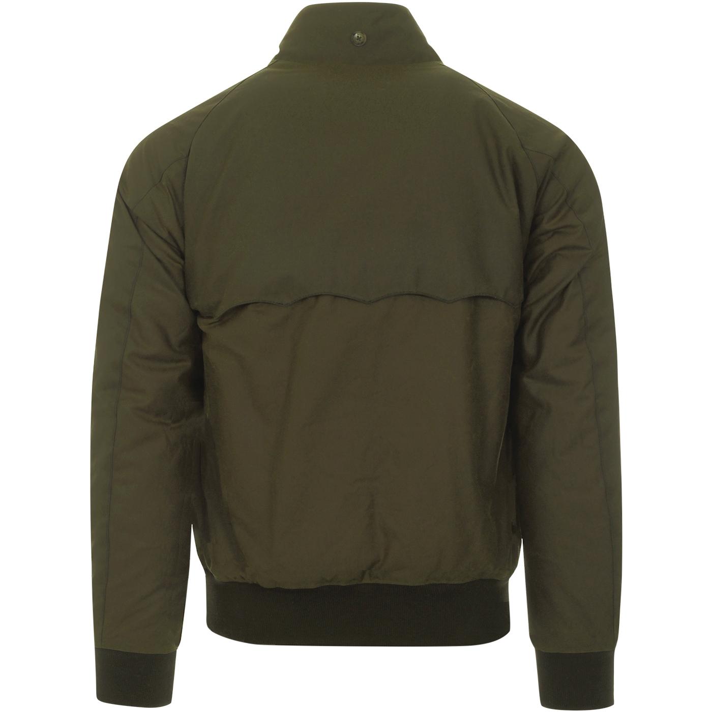 BARACUTA G9 Authentic Fit Eco Fur Collar Harrington Jacket