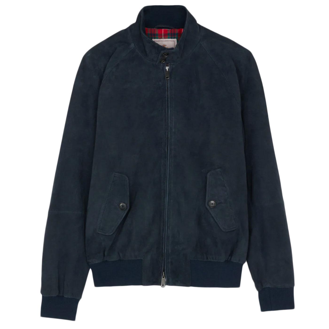 G9 Suede BARACUTA Classic Mod Harrington Jacket N