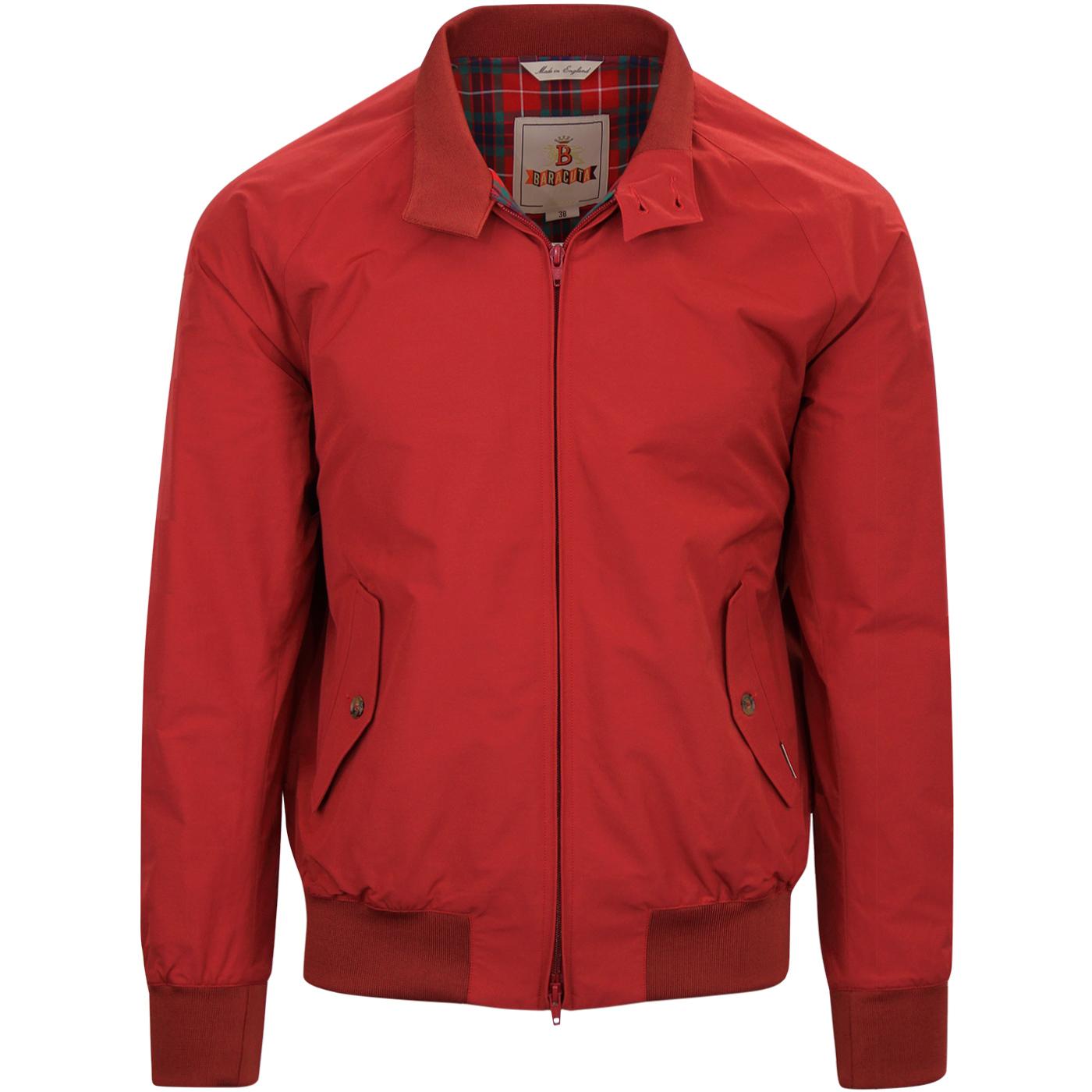 BARCAUTA G9 Authentic Fit Made in England Harrington Red