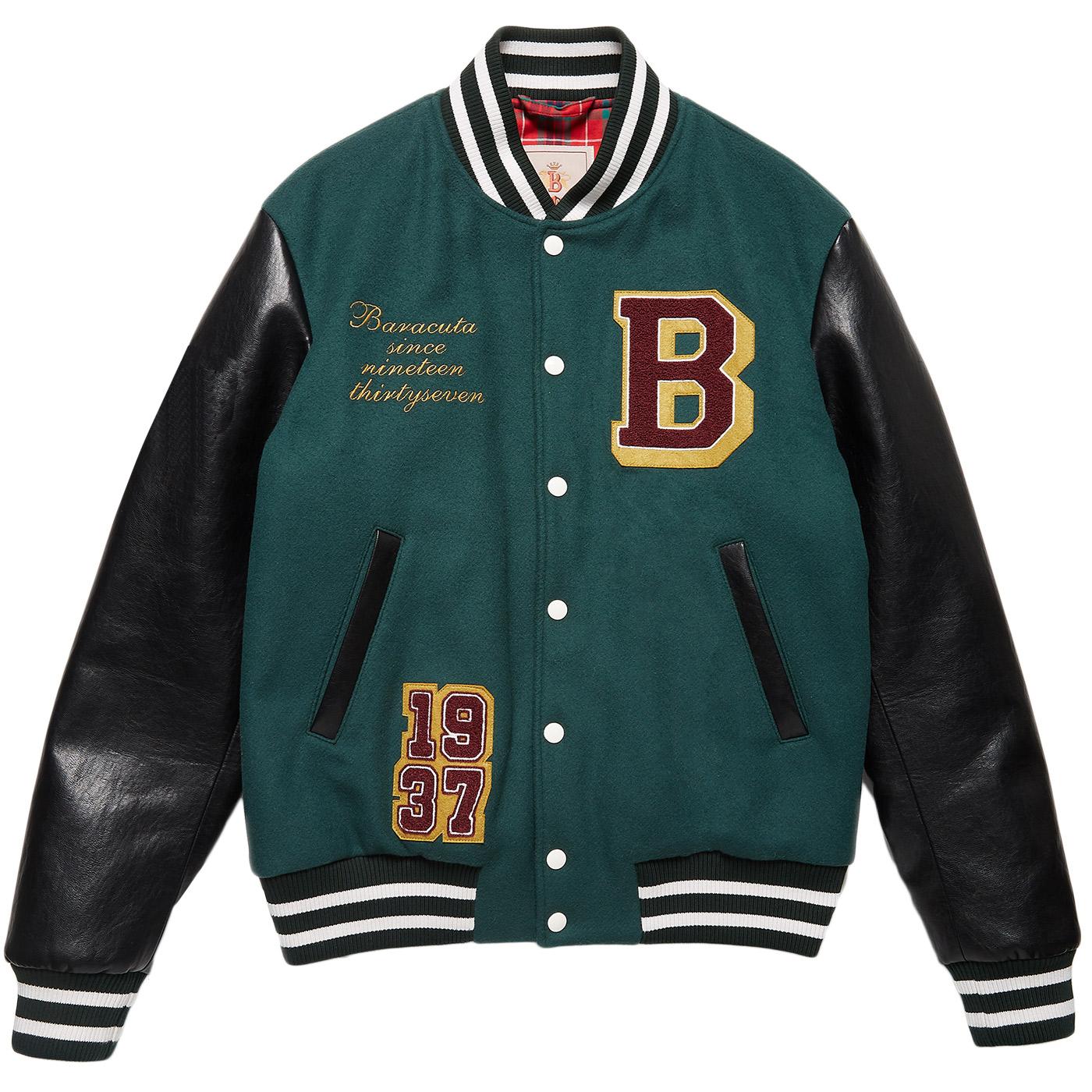 BARACUTA Ivy League Badged Varsity Jacket (DF)