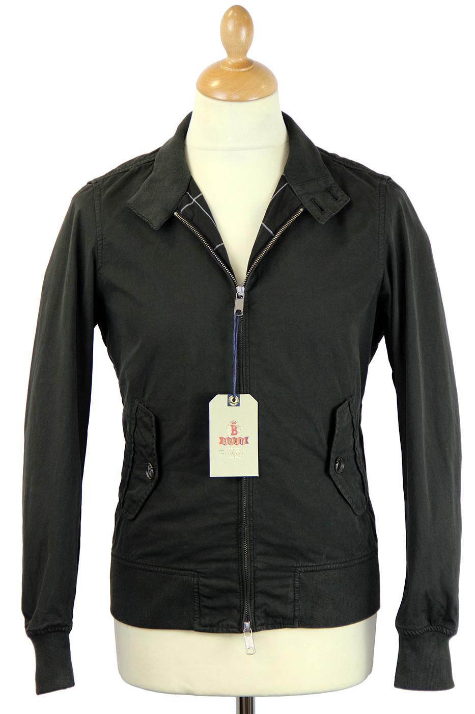 BARACUTA G9 Garment Dyed Harrington Jacket (FB)