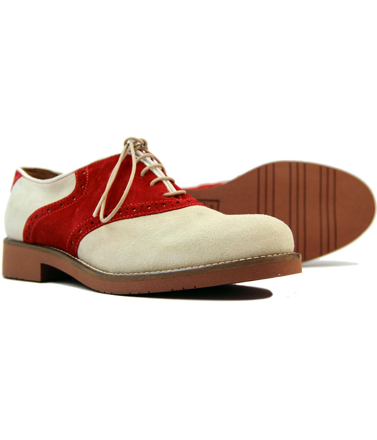 suede saddle shoes