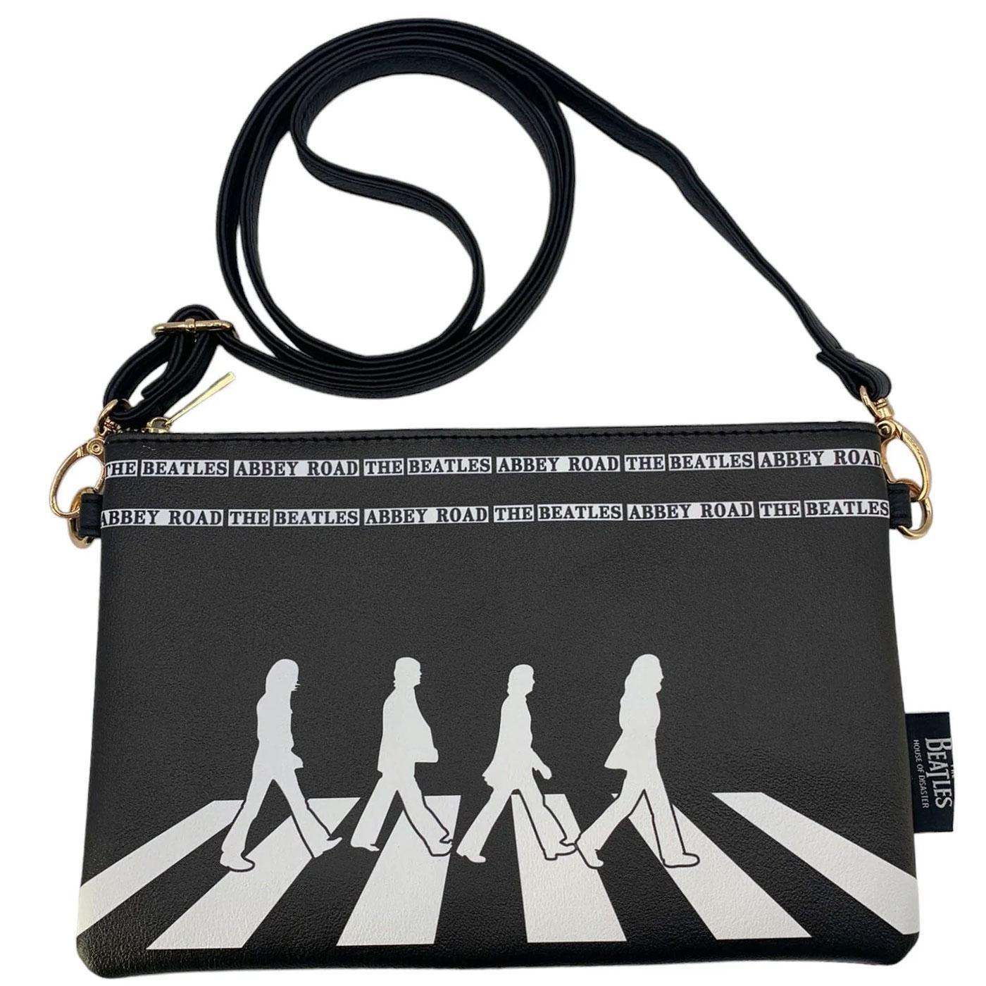 Beatles Abbey Road Retro Monochrome Crossbody Bag