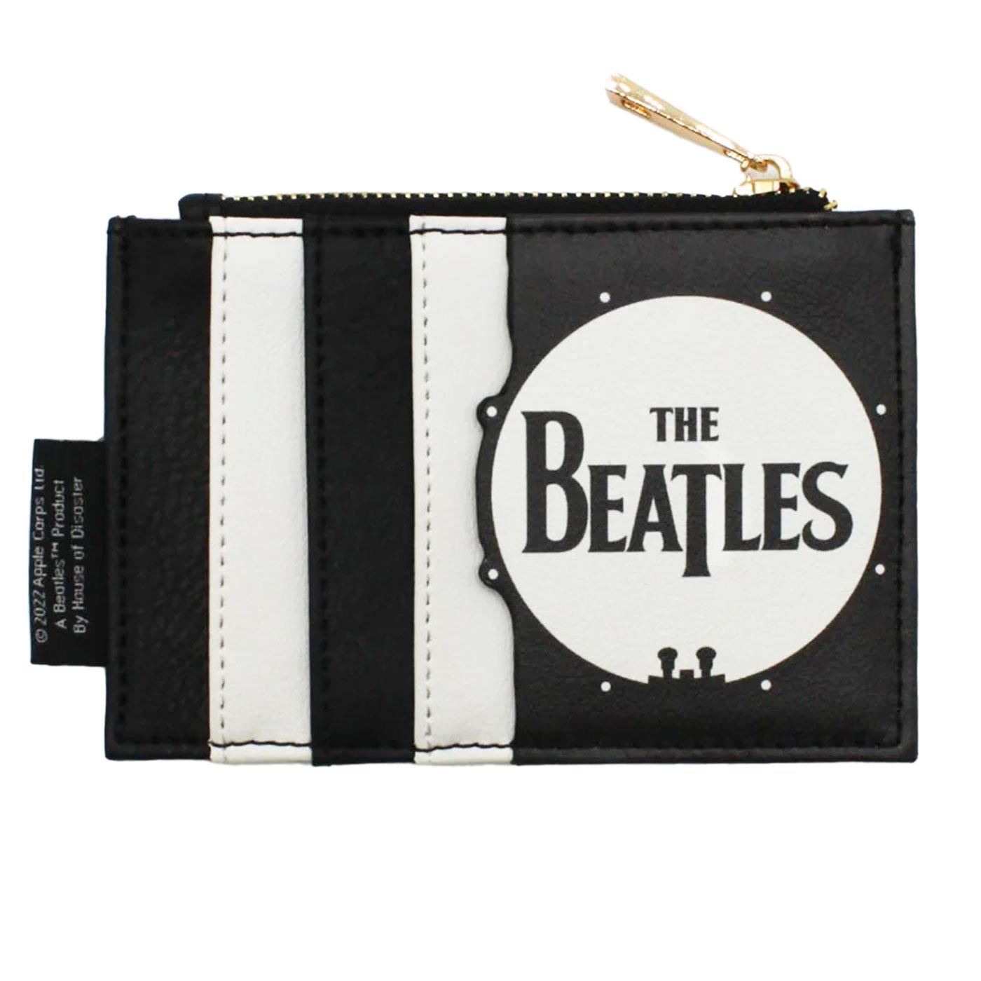 The Beatles Abbey Road Zip Purse in Black/White