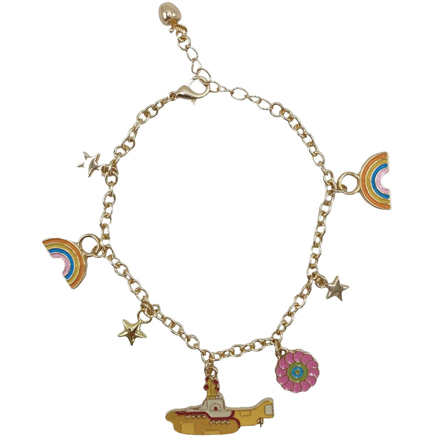 The Beatles Yellow Submarine Retro Charm Bracelet