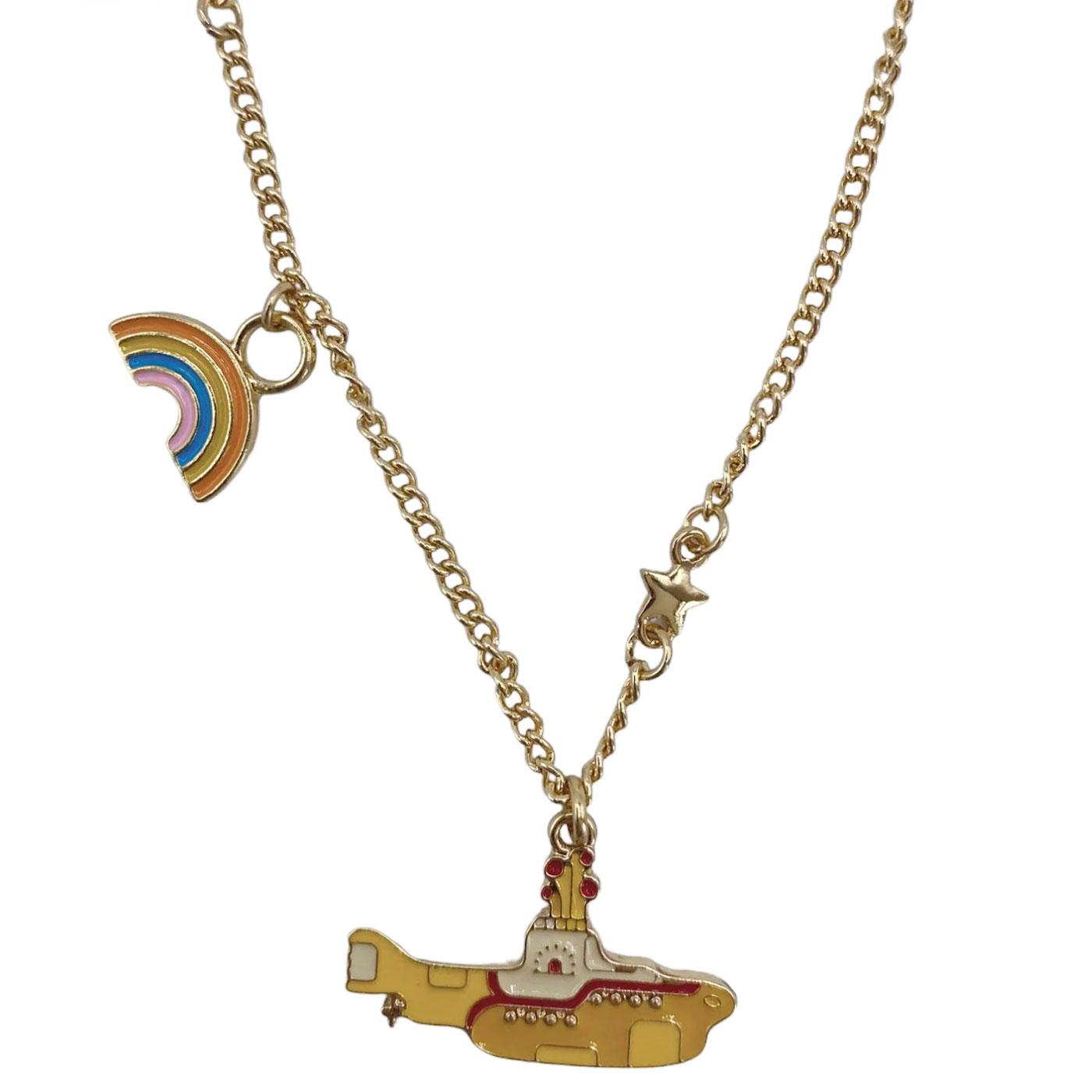 The Beatles Yellow Submarine Gift Boxed  Necklace