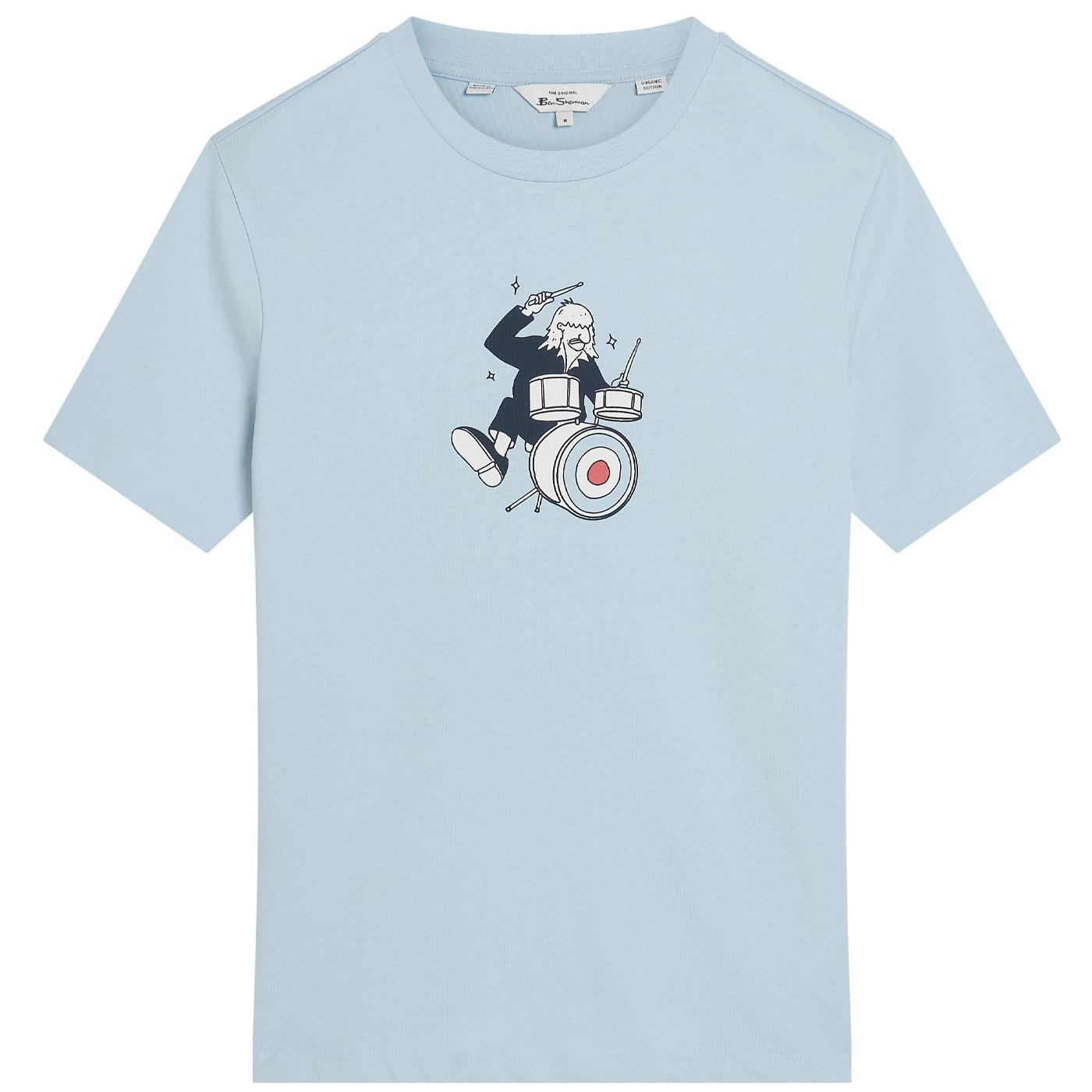 Ben Sherman Mod Target Drummer Graphic Tee (IB)
