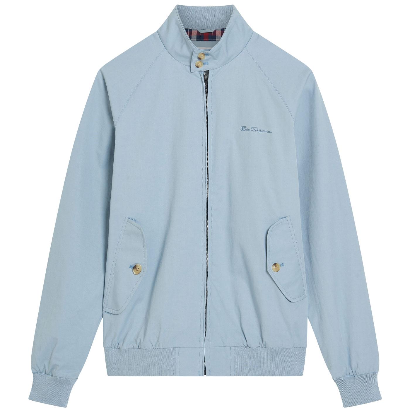 BEN SHERMAN Mod Signature Harrington Jacket (DB)