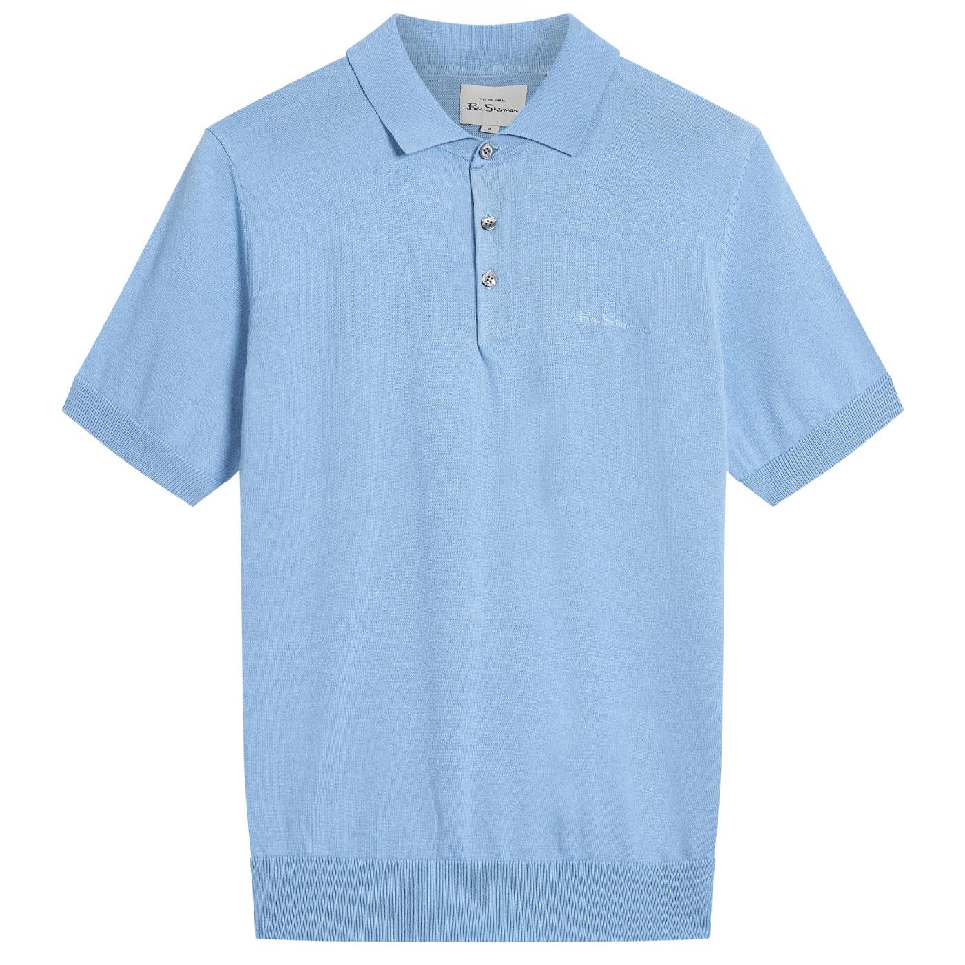 Ben Sherman Signature Knitted Mod Polo Shirt (G)