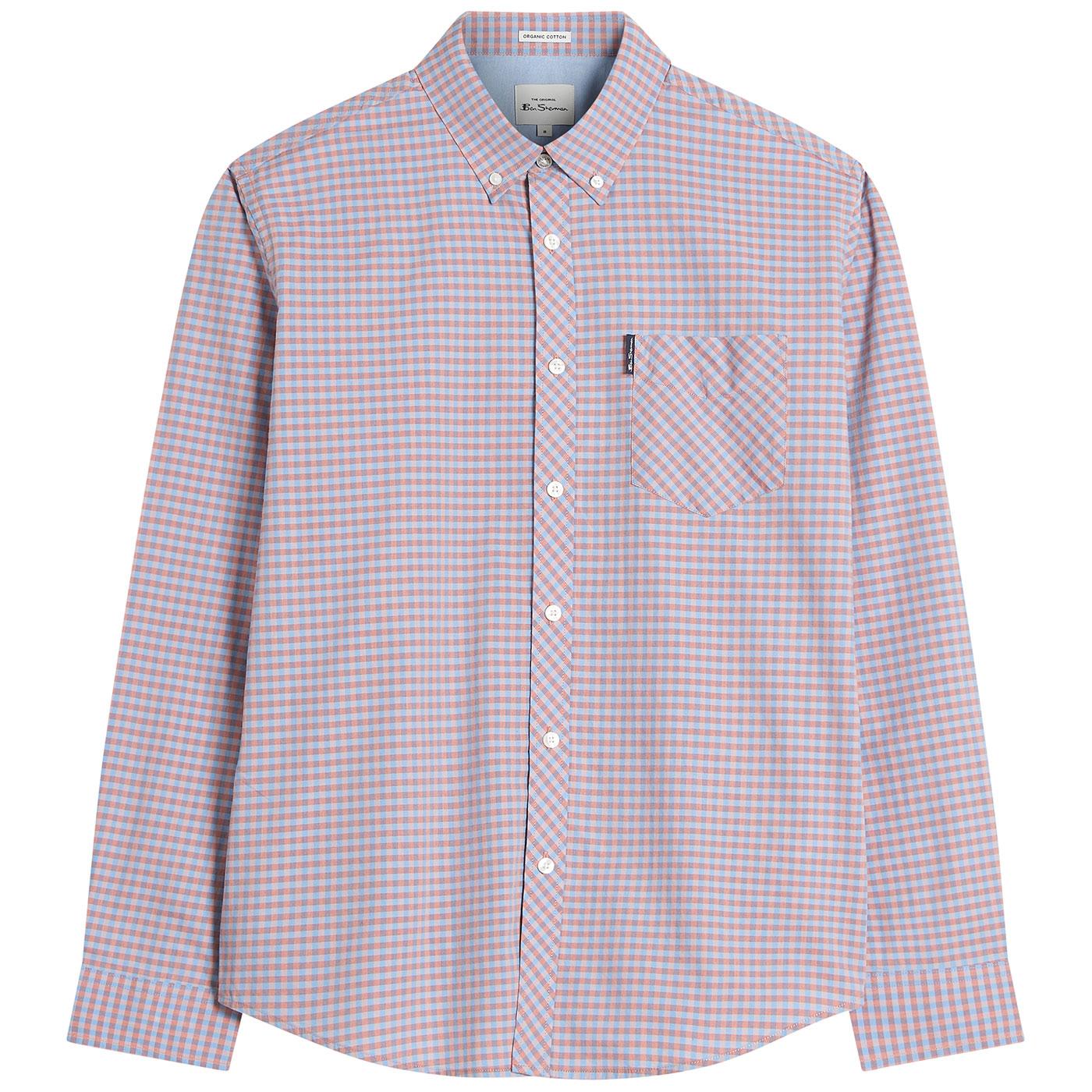 Ben Sherman Signature Gingham Button Down Shirt LP