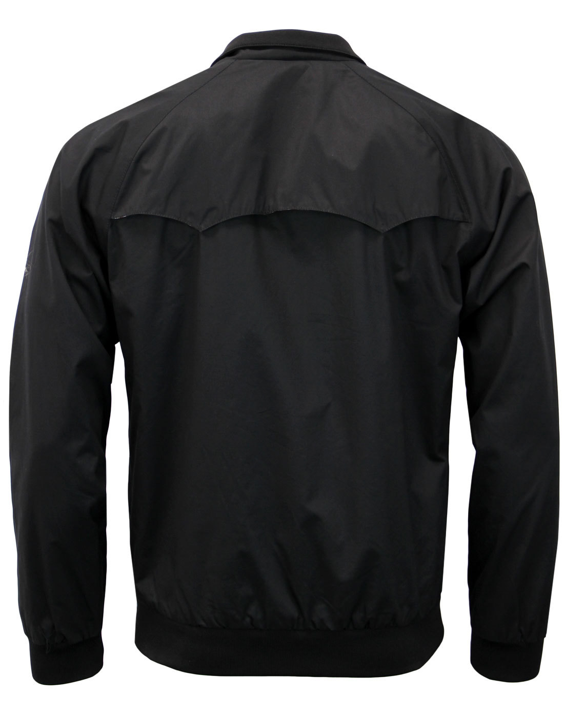 BEN SHERMAN Men's 1960s Mod Retro Harrington Jacket in Black