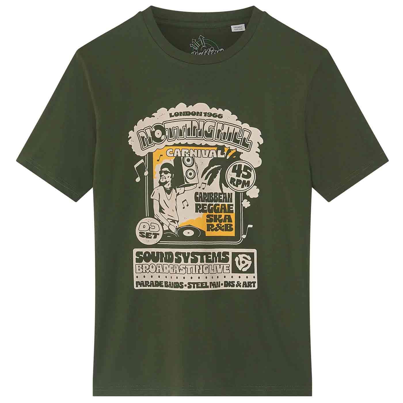 Ben Sherman  Notting Hill Carnival 1966 Retro Tee 