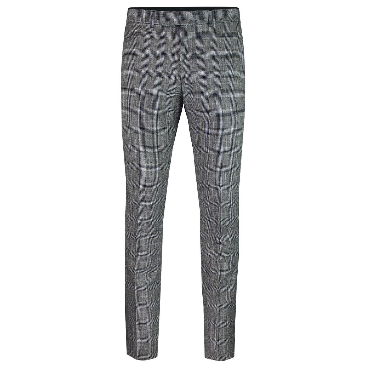 BEN SHERMAN Tailoring Mod POW Check Suit Trousers