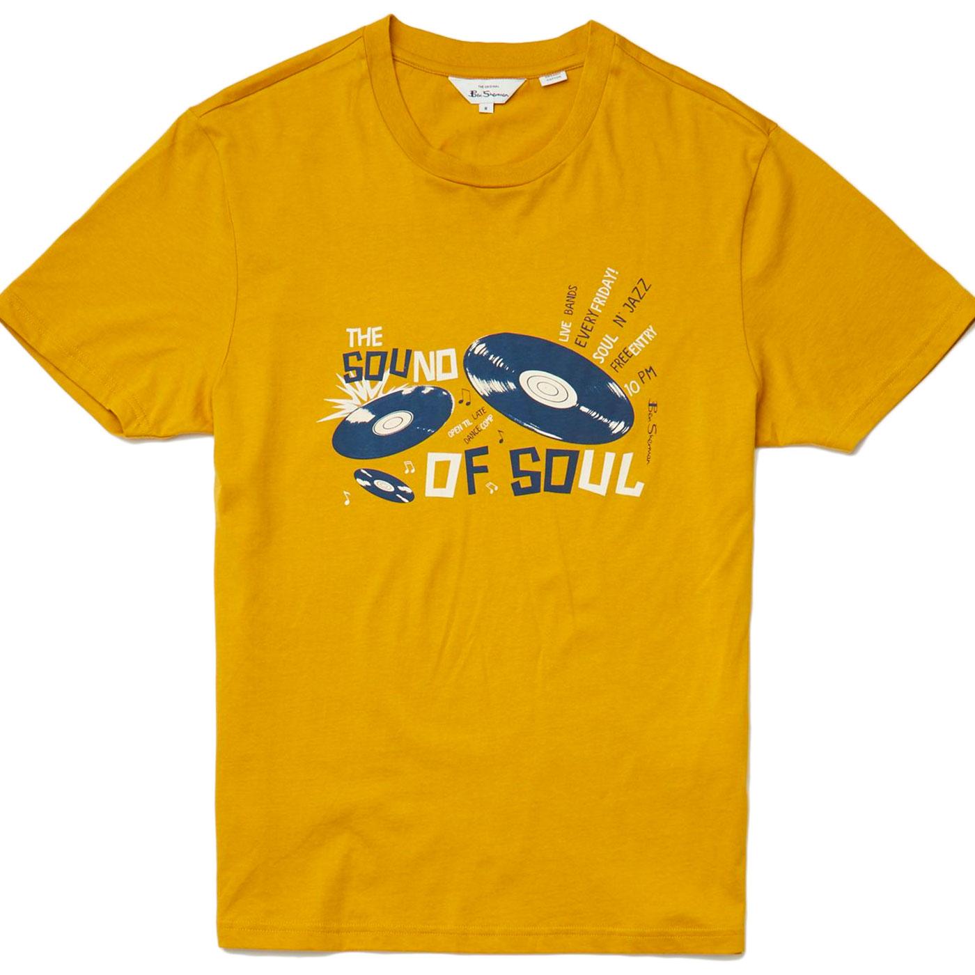 BEN SHERMAN Retro Mod Sound of Soul T-Shirt M