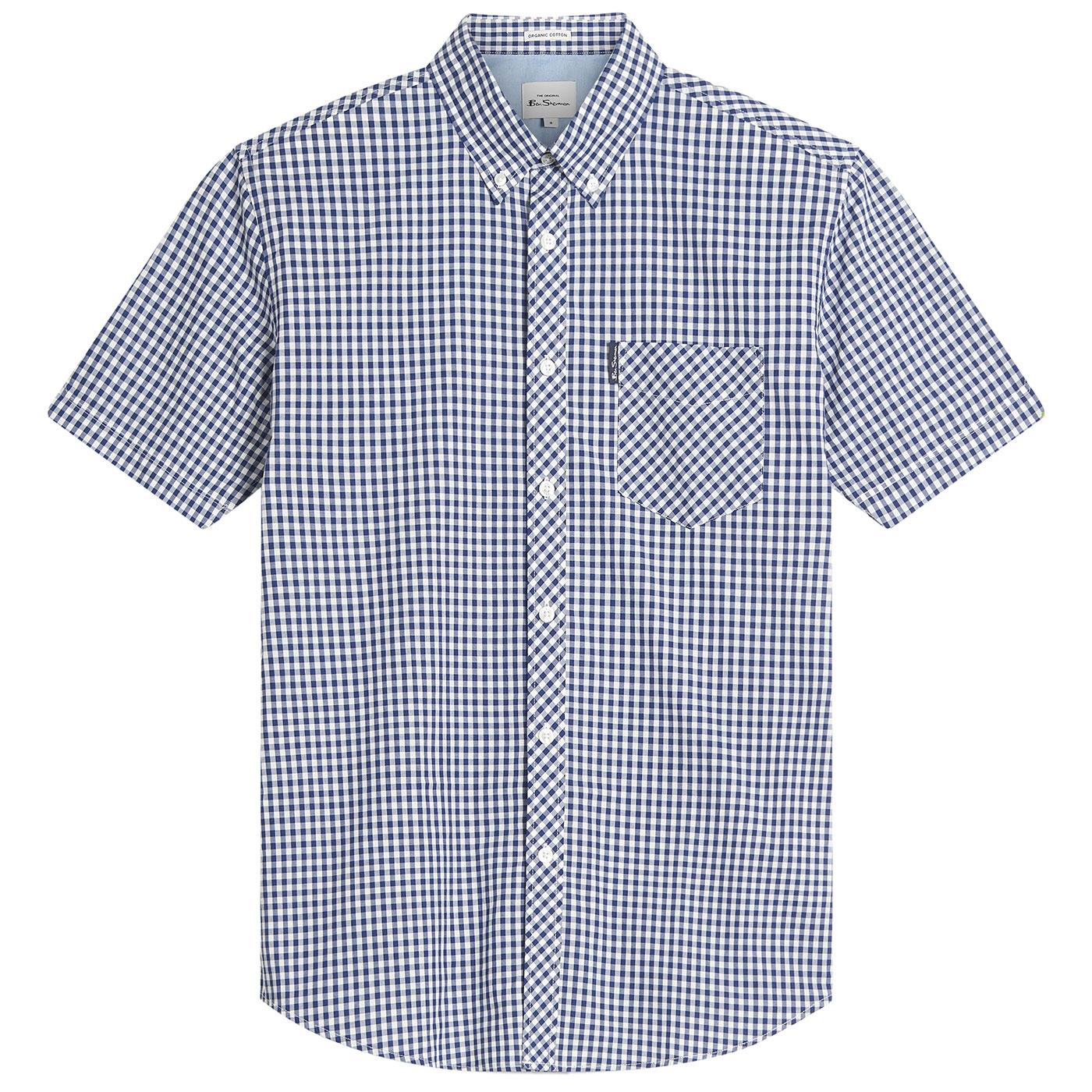 Ben Sherman Signature Gingham Short Sleeve Shirt B