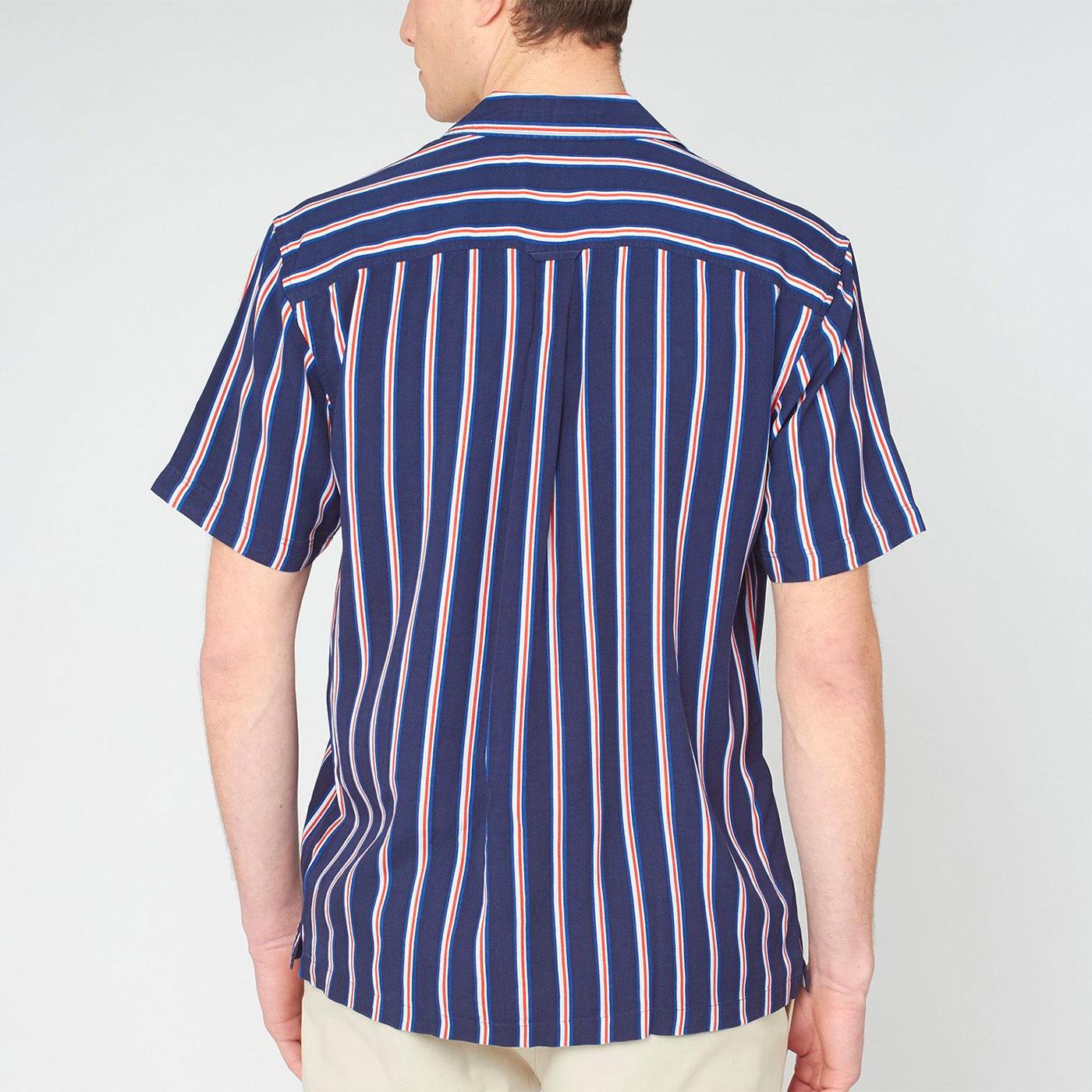 BEN SHERMAN x Team GB Olympics Resort Collar Stripe Shirt