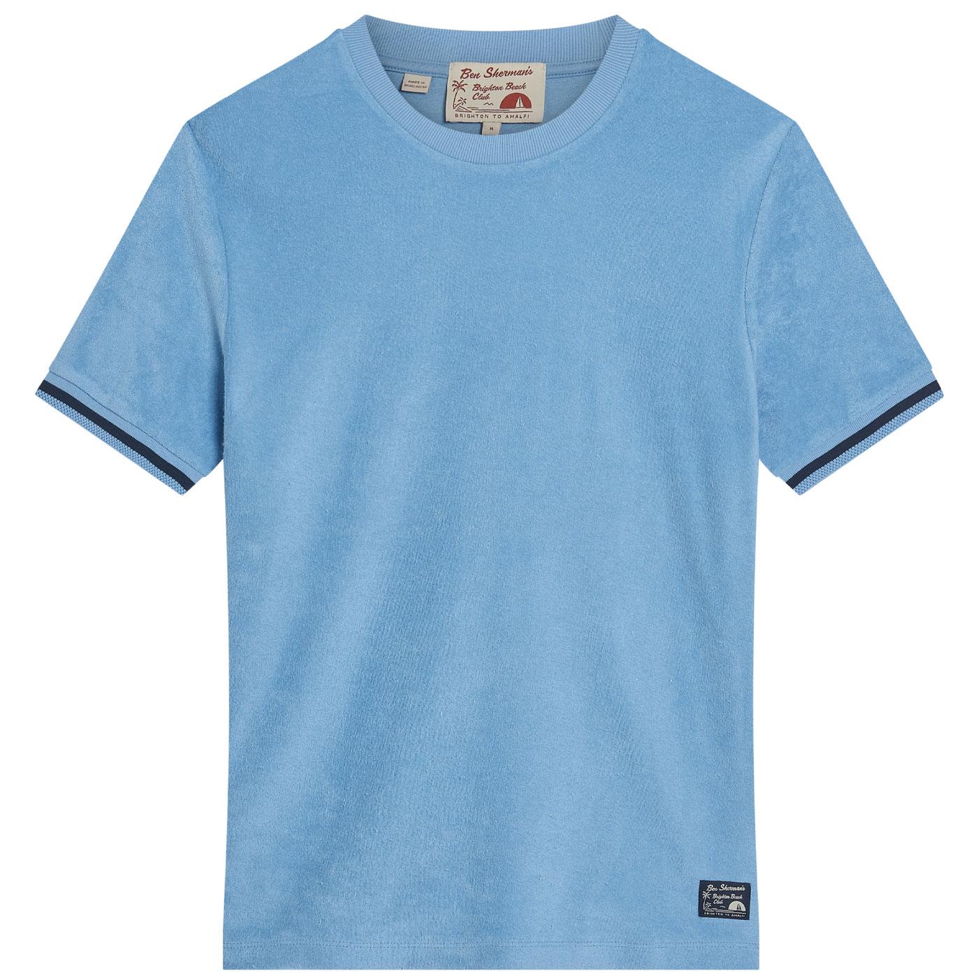 Ben Sherman Brighton Beach Club Towelling Tee (G)