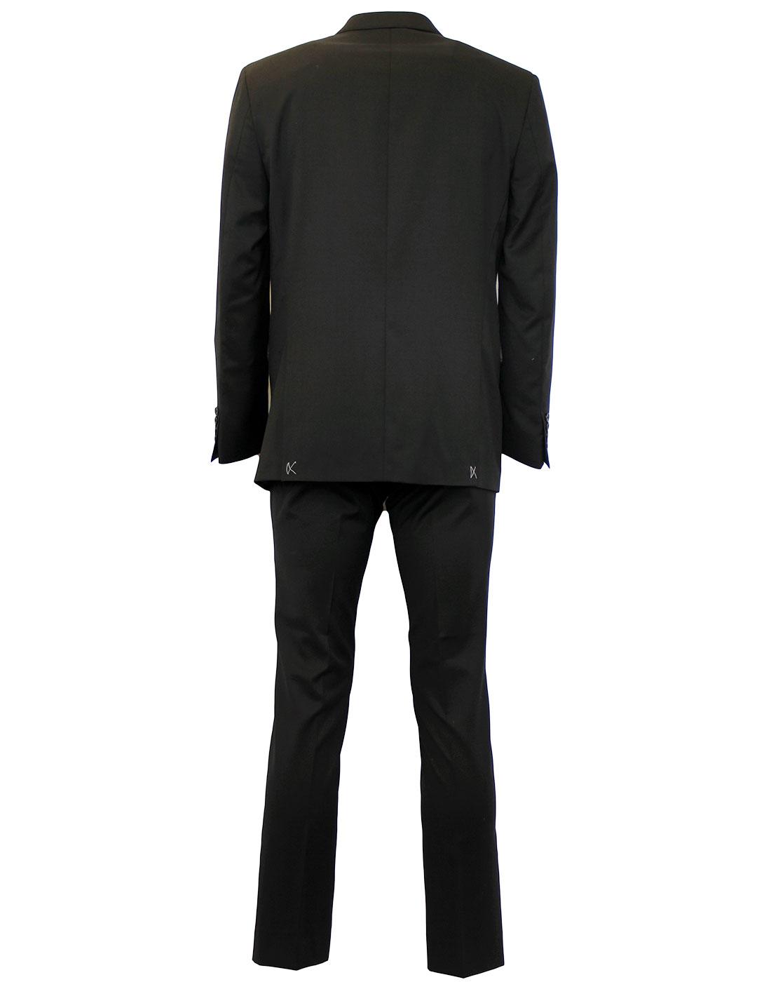 BEN SHERMAN Tailoring Mod Black 2 or 3 Piece Suit