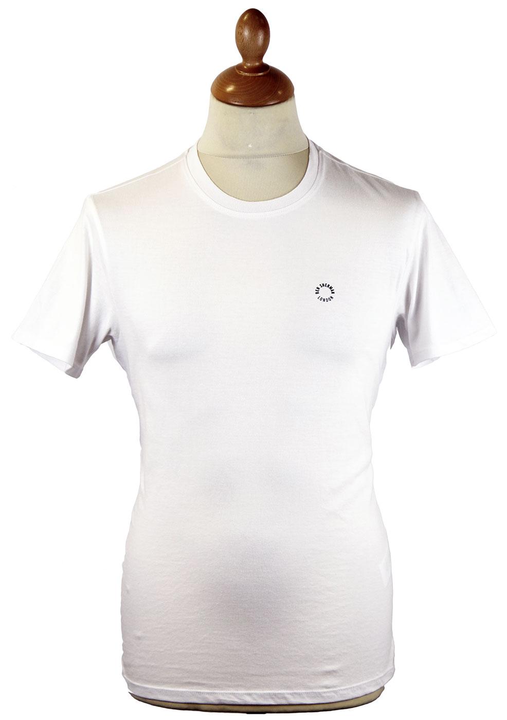 BEN SHERMAN Retro Mod Button Logo Core T-Shirt (W)