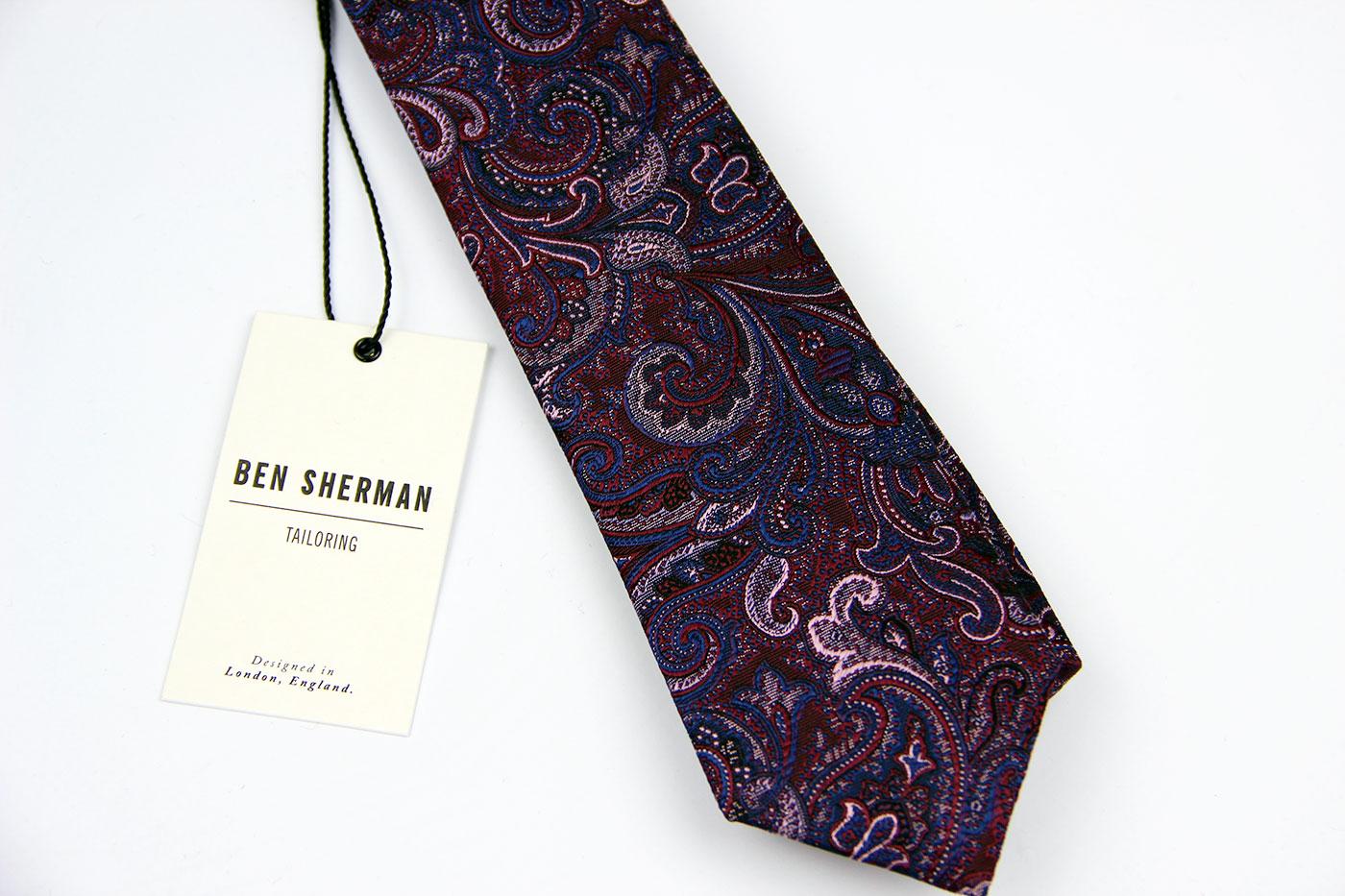 ben sherman floral tie