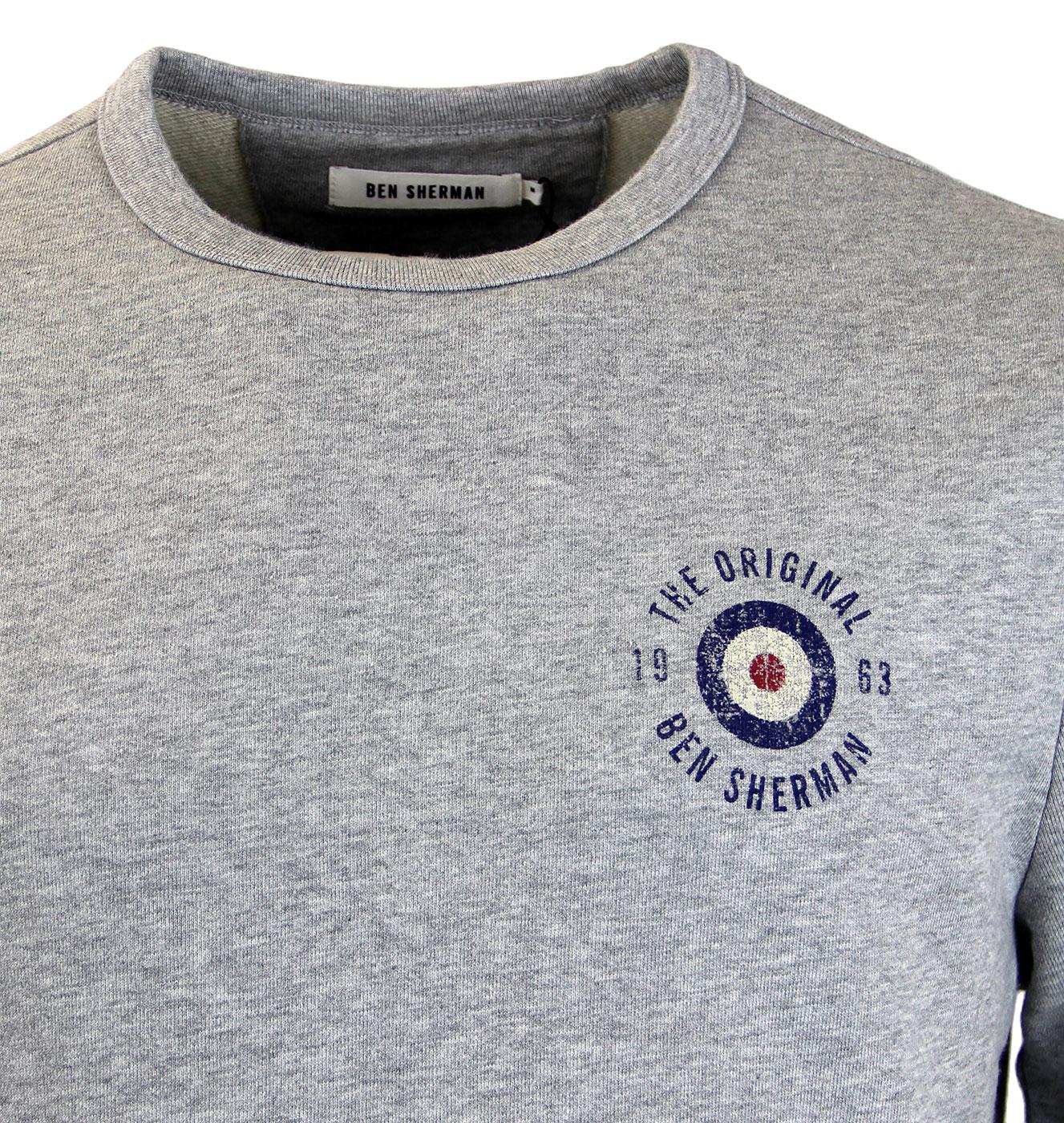 BEN SHERMAN The Original 1963 Retro Mod Target Sweatshirt