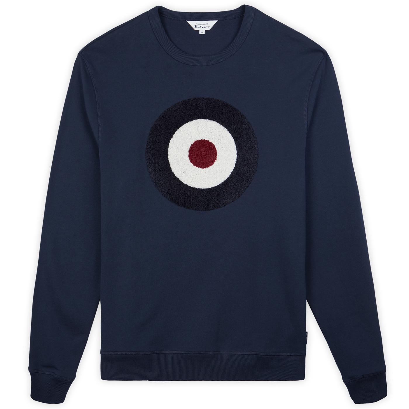 BEN SHERMAN Signature Mod Target Sweatshirt (Navy)