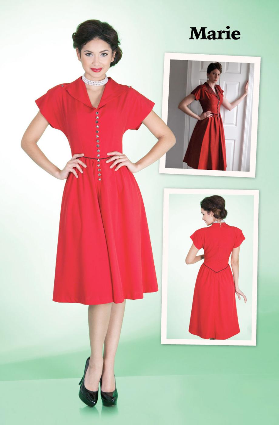 Marie BETTIE PAGE Retro Vintage 50s Style Dress