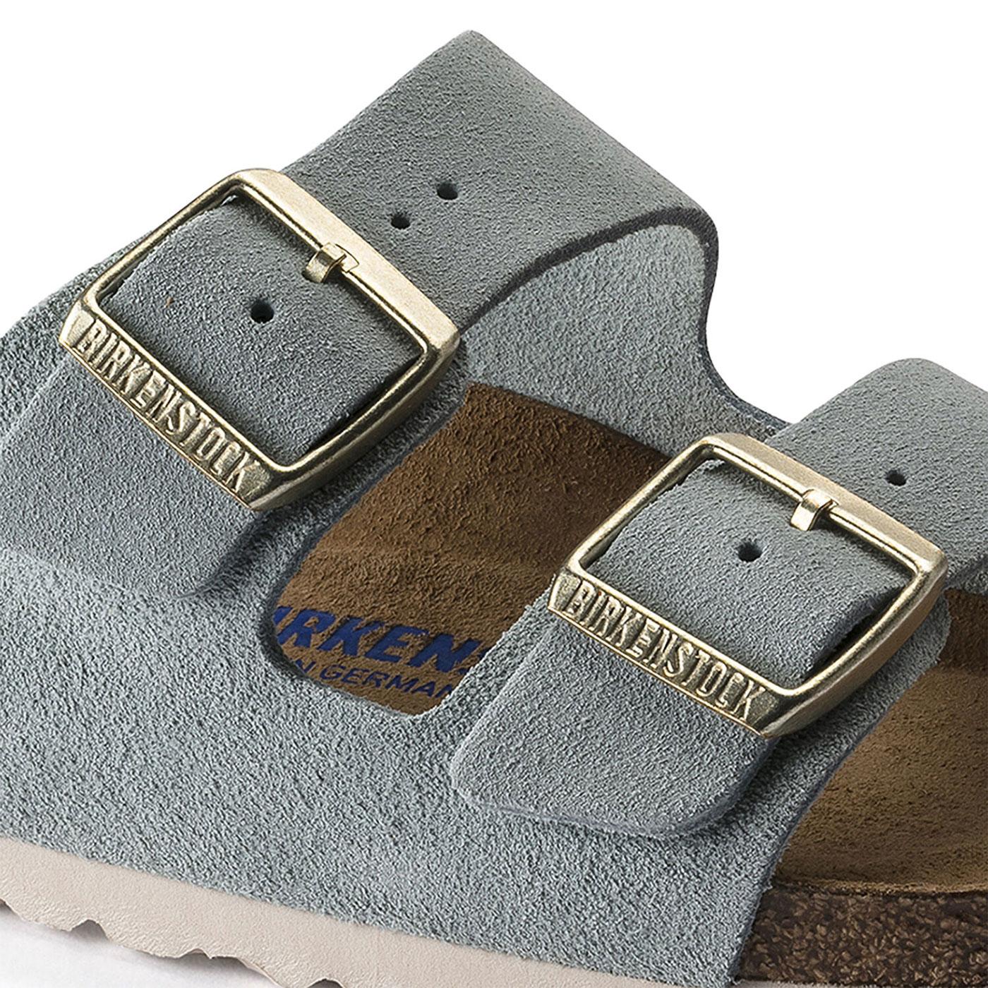 birkenstock arizona blue patent