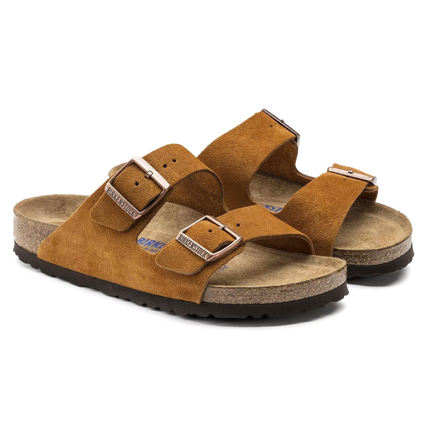 birkenstock arizona soft footbed mink