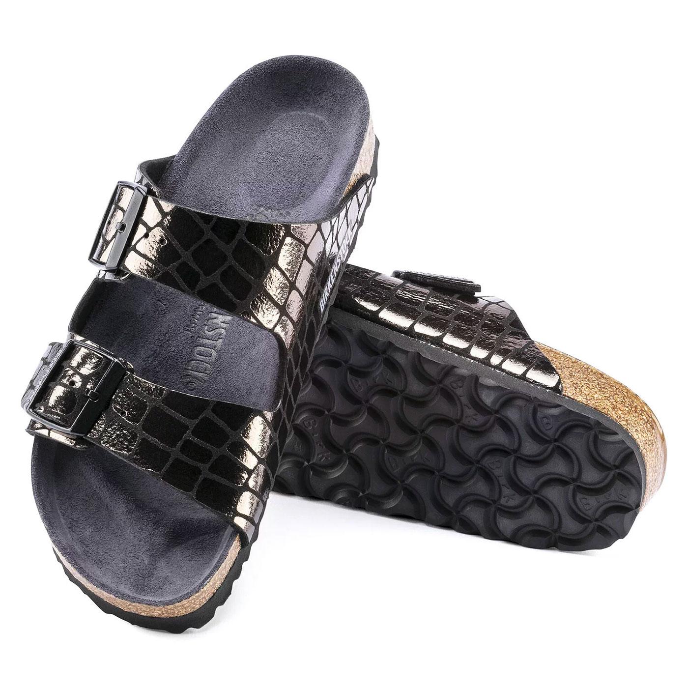 birkenstock gator gleam black