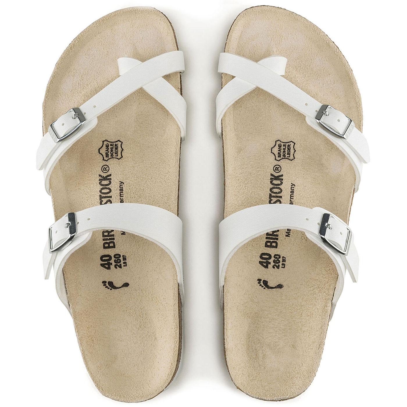 BIRKENSTOCK 'Mayari' Women's BF Retro Sandals in White