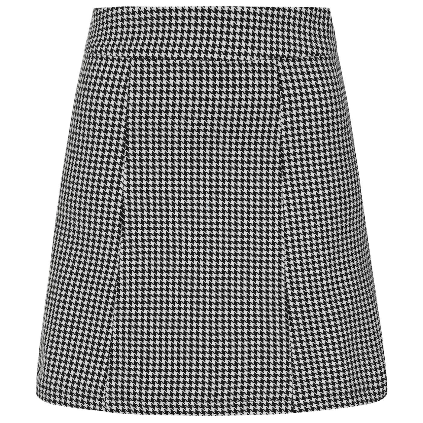 India BRIGHT & BEAUTIFUL Mod Dogtooth Mini Skirt