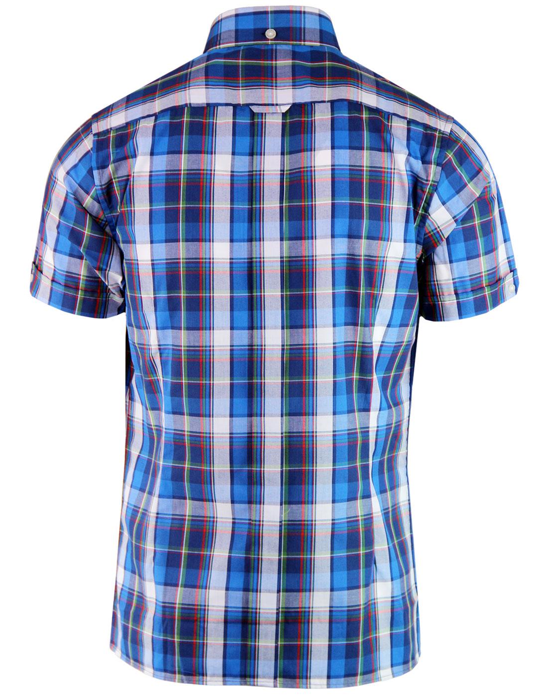 BRUTUS TRIMFIT Retro 60s Check Shirt in 
