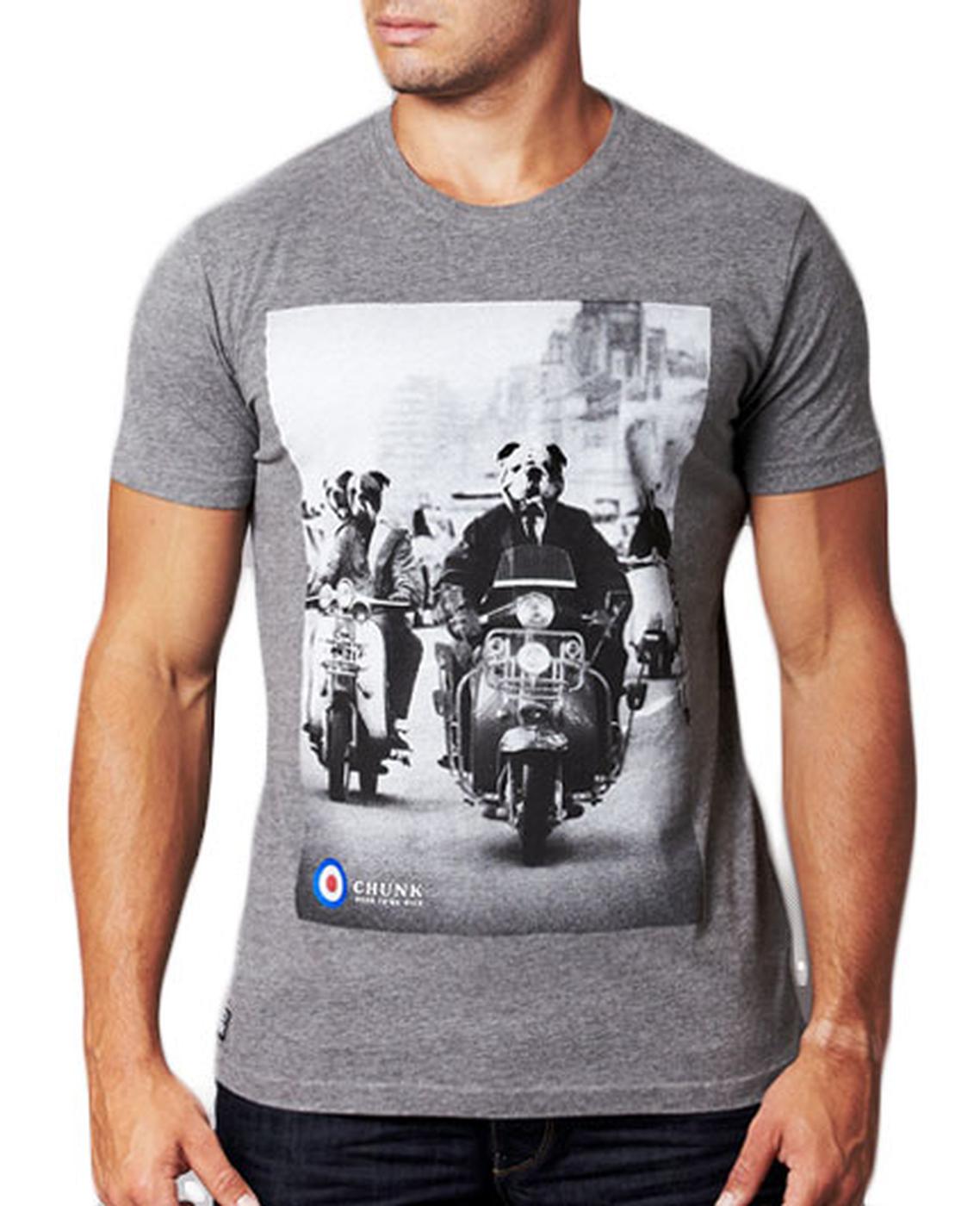British Bulldog CHUNK Mods Graphic Print T-Shirt