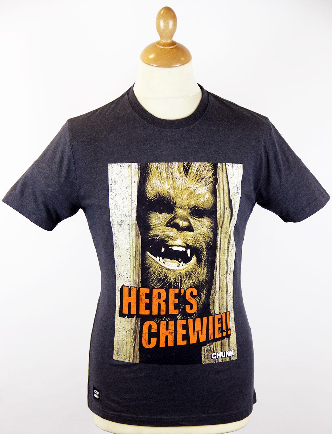 Here's Chewie CHUNK Retro 70s Indie Star Wars Tee