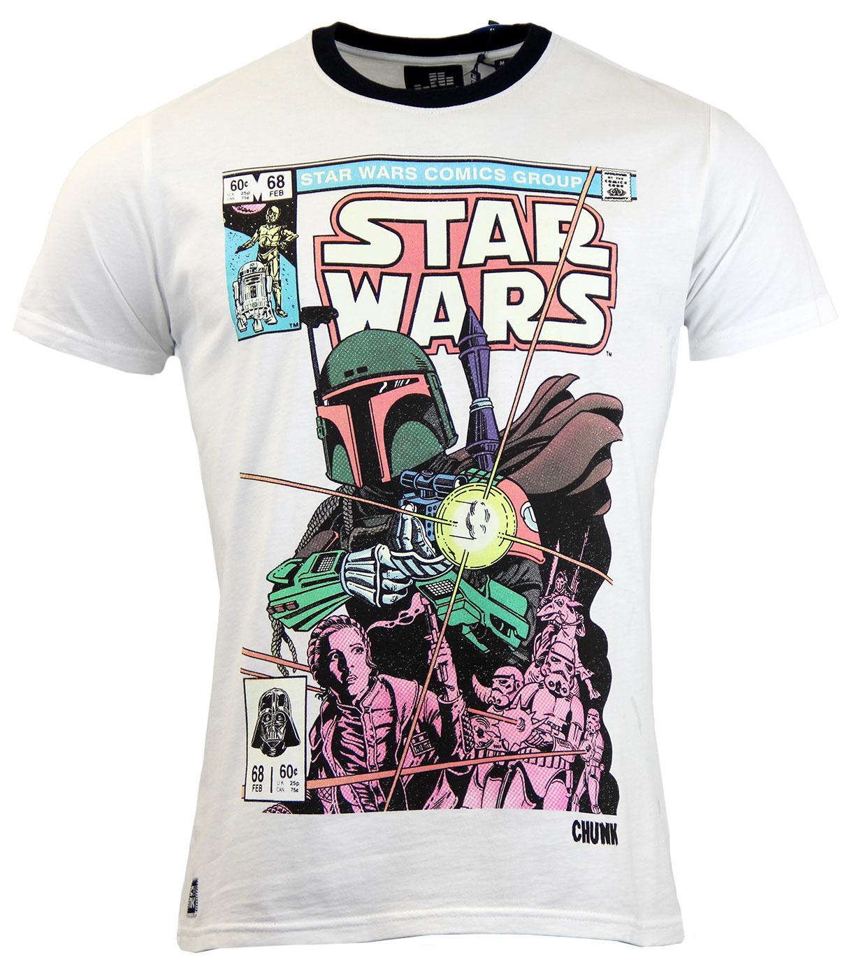 CHUNK Star Wars Comic Retro 1980s Graphic T-Shirt