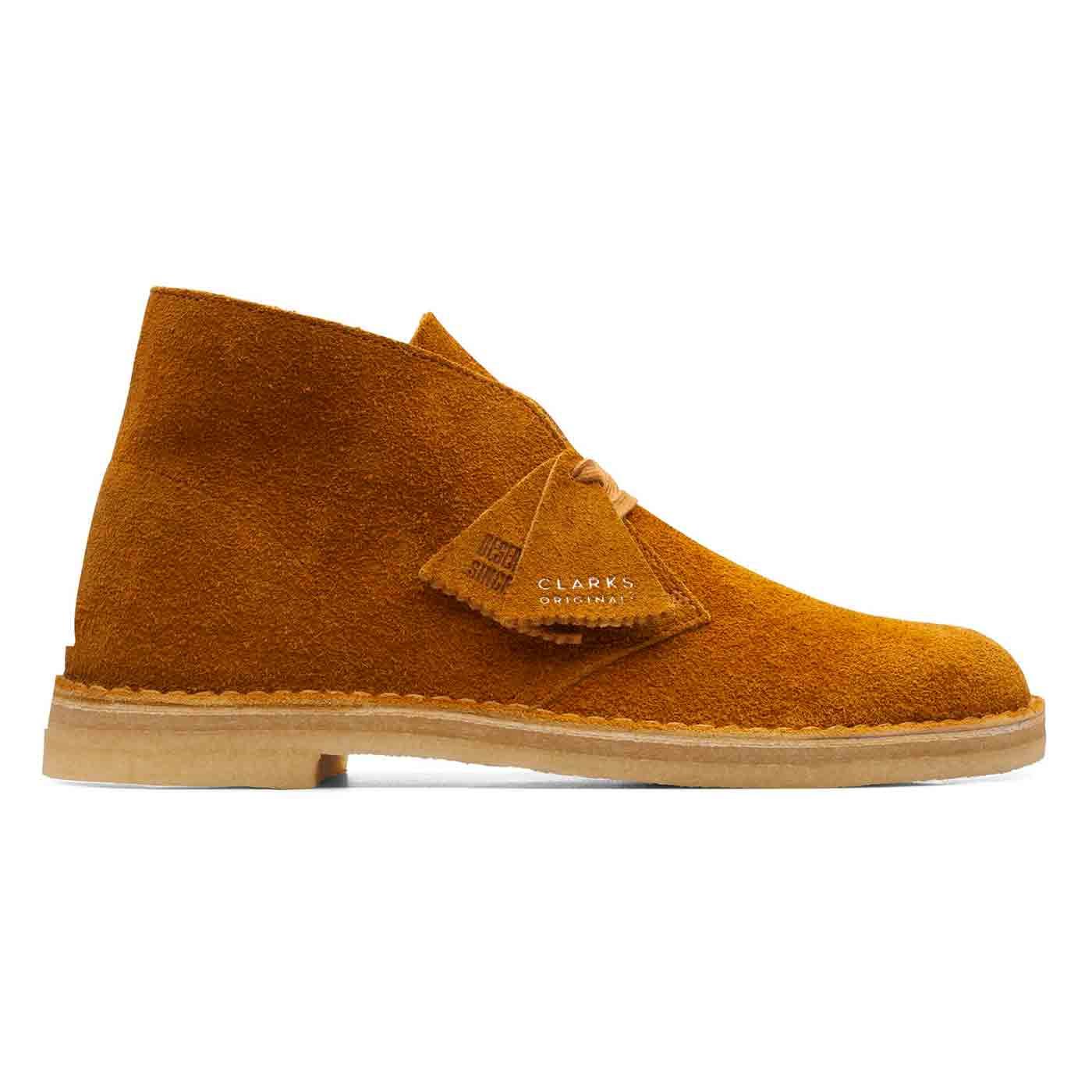 Orange hot sale desert clarks