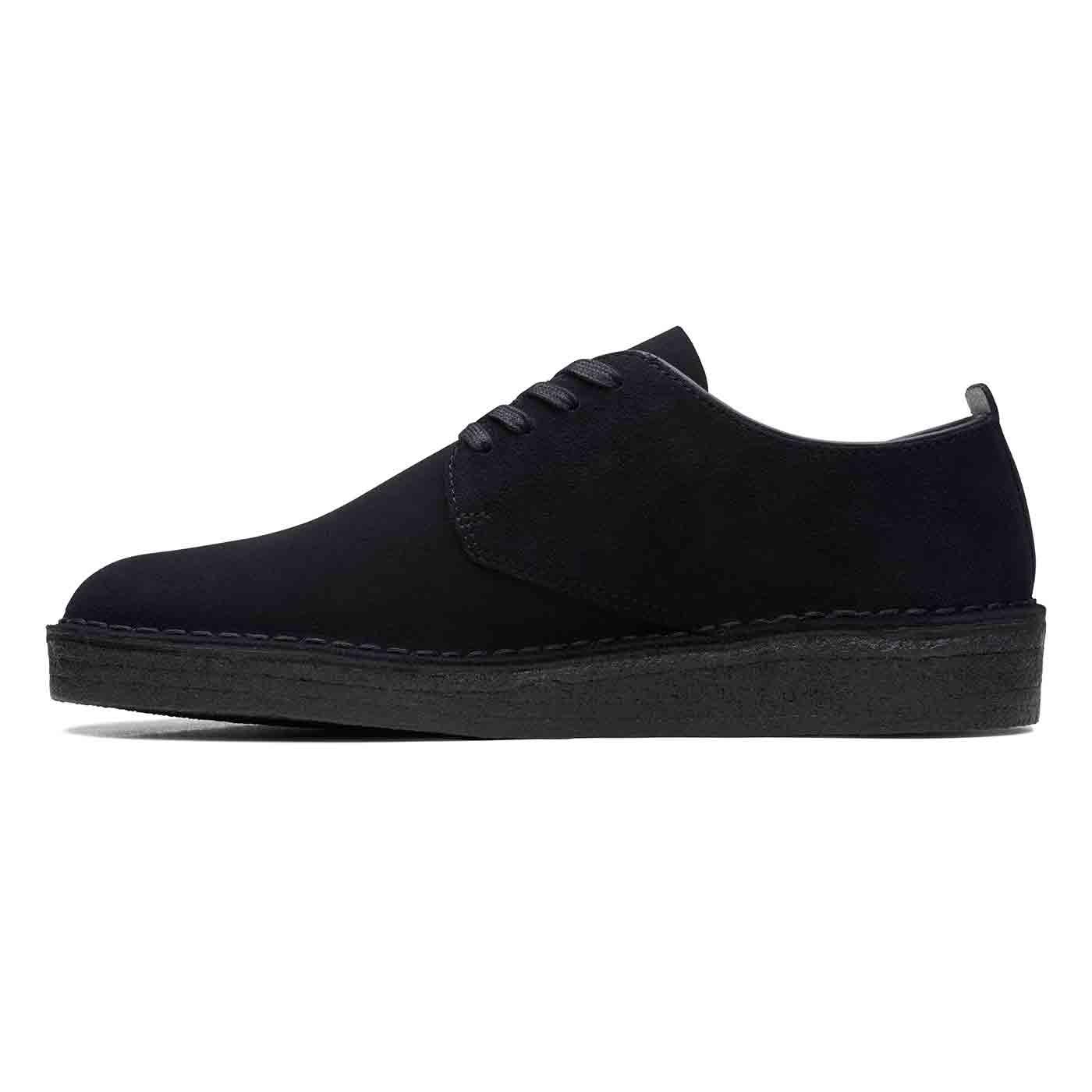 Coal London Clarks Originals Retro Suede Shoes in Black