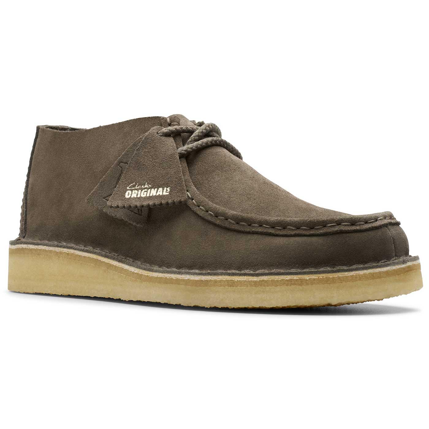 Desert Nomad Clarks Originals Grey Suede Shoes