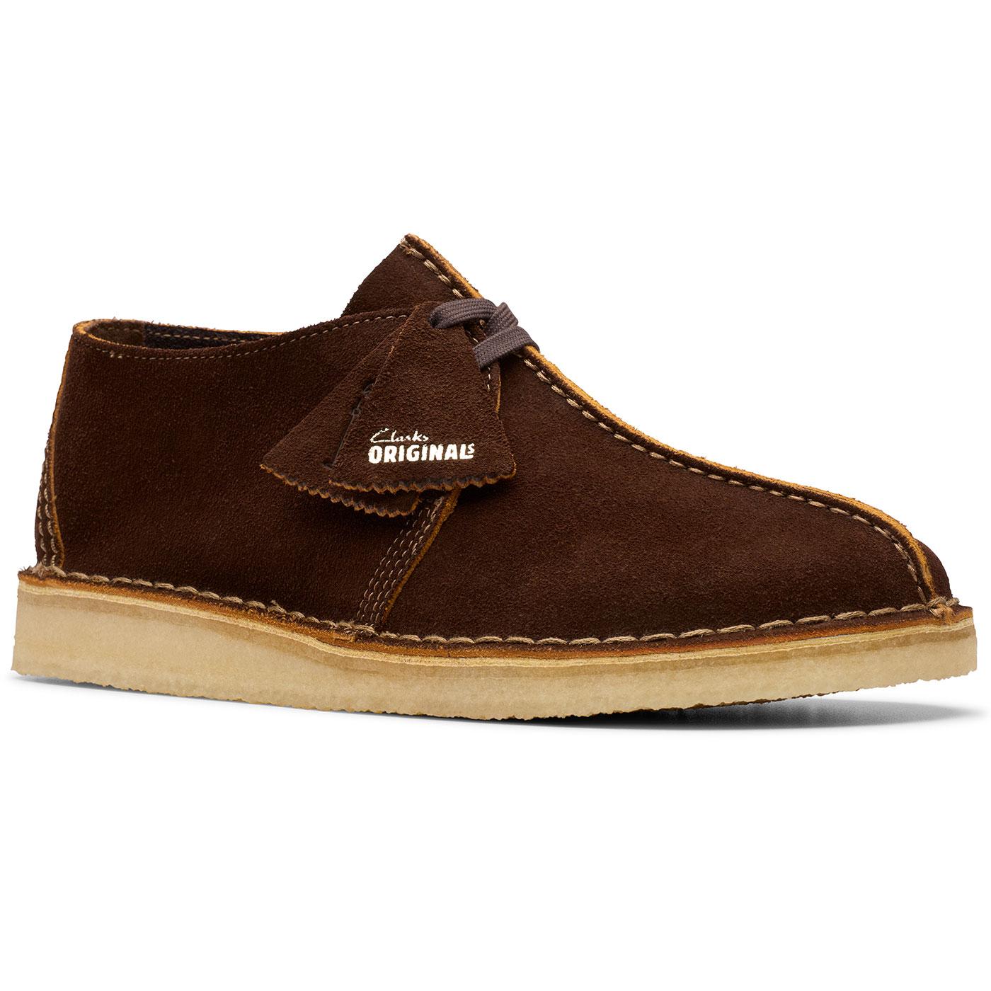 Desert Trek Clarks Originals Chestnut Suede Shoes