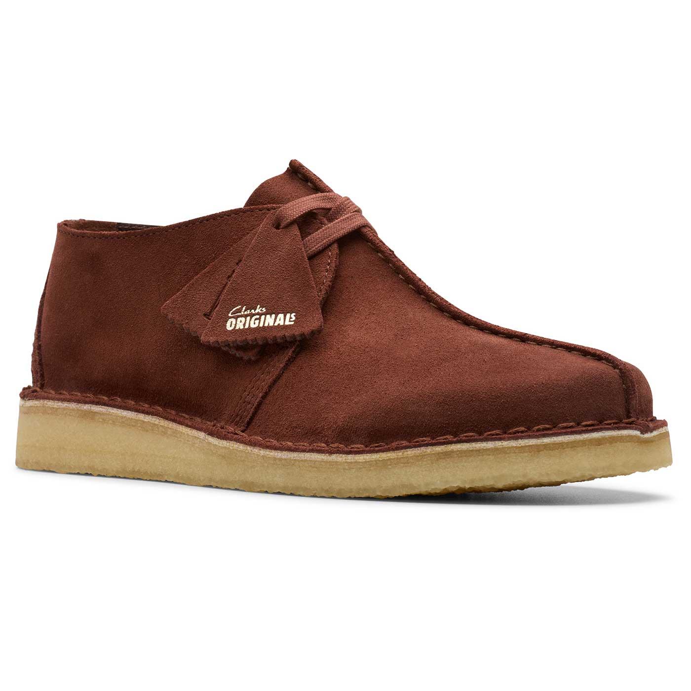 Brown suede desert trek best sale