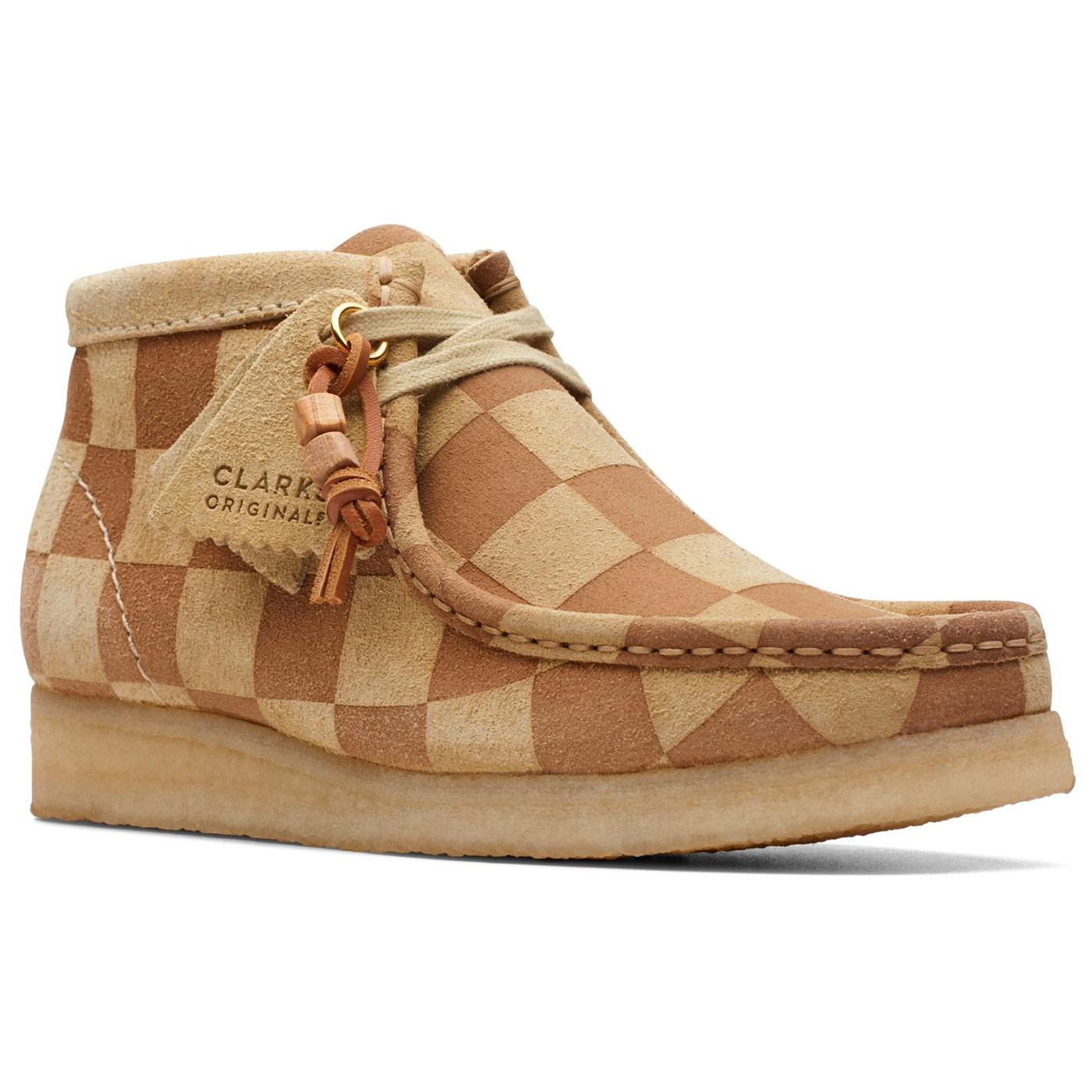 Wallabee Boot CLARKS ORIGINALS Suede Check Boots M