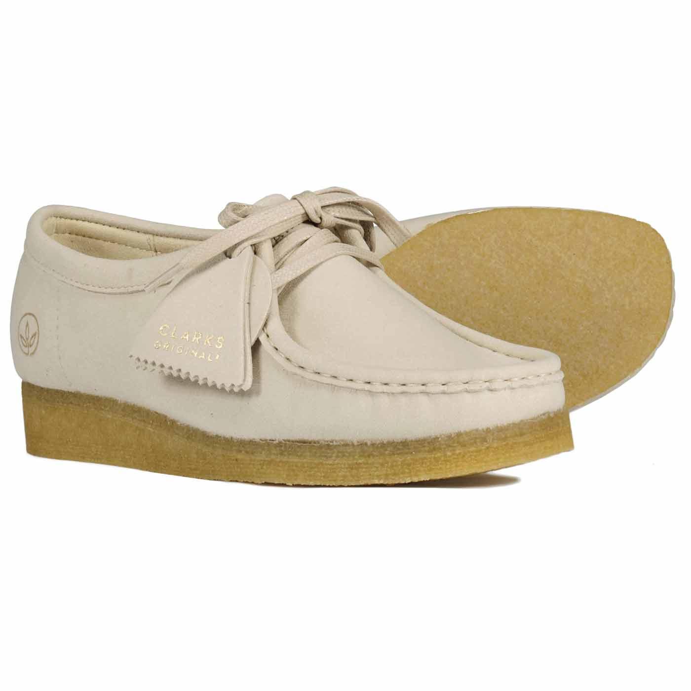 Wallabee Vegan CLARKS ORIGINALS Retro Faux Suede Shoes