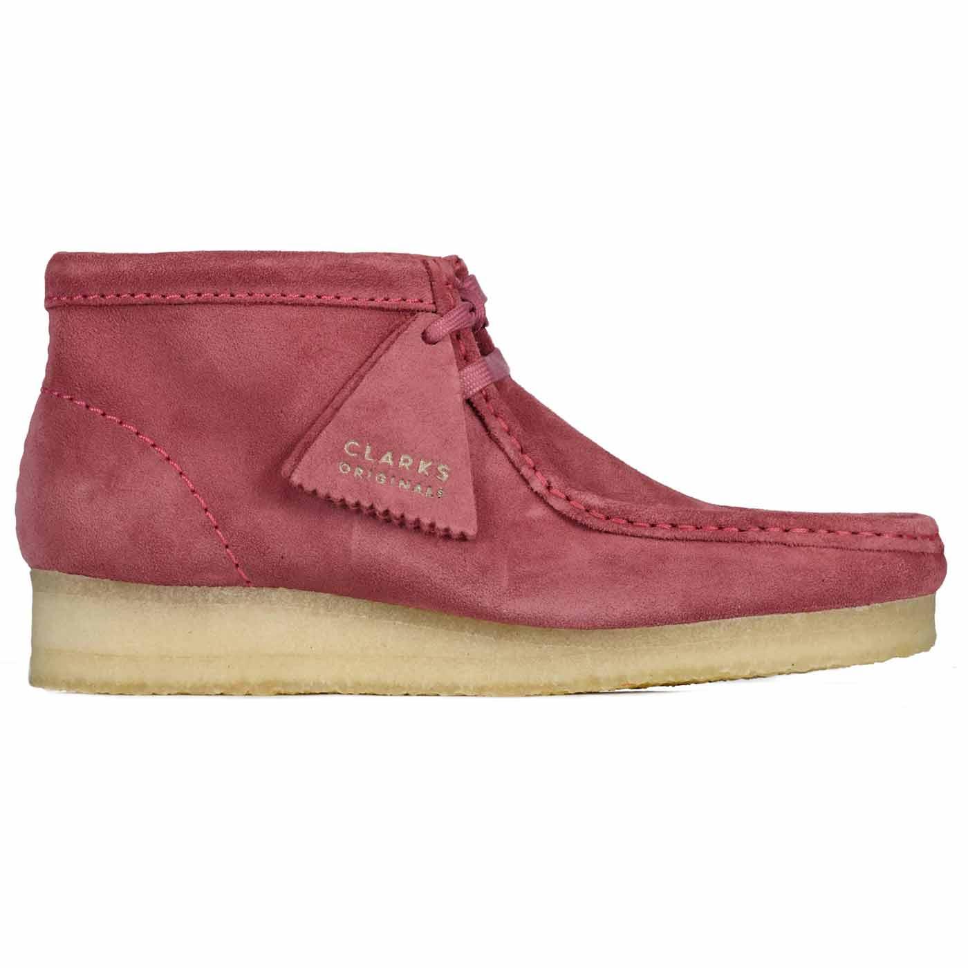 Clarks store pink boots