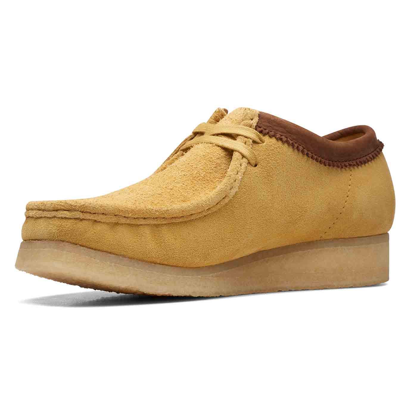 Wallabee CLARKS ORIGINALS Mod Moccasin Shoes in Yellow