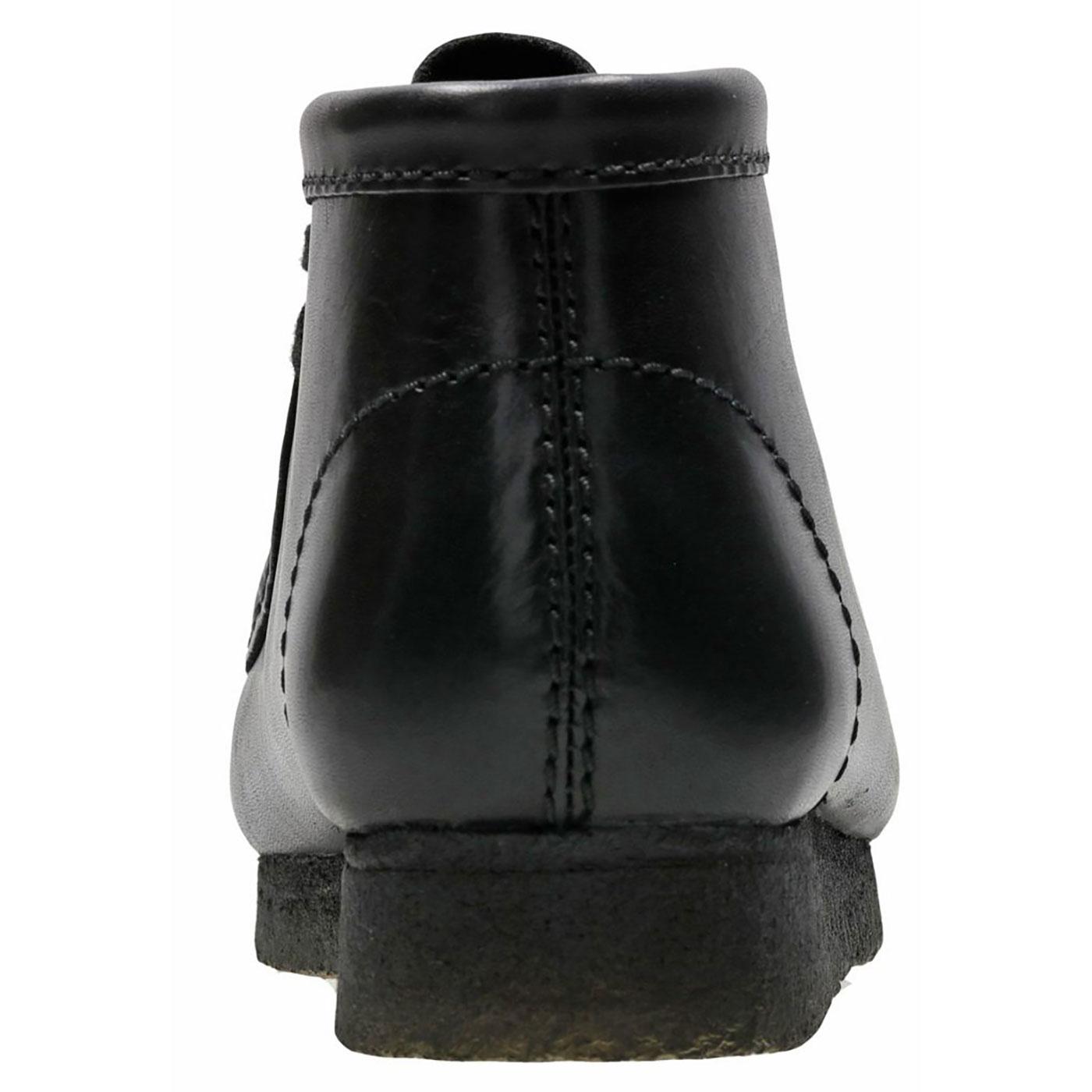 CLARKS ORIGINALS 'Wallabee' 60s Mod Retro Shoes Black